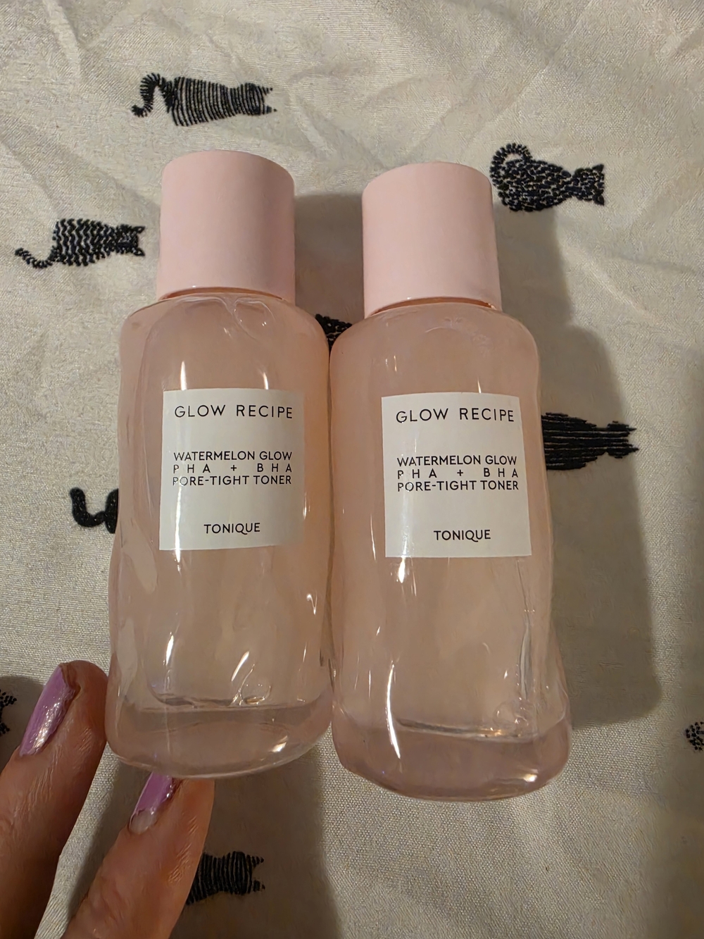 2 x Glow Recipe Watermelon Glow PHA + BHA Pore-Tight Toner 40 mL Toner NWT